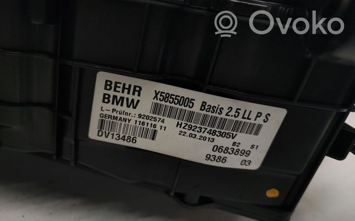 BMW 5 F10 F11 Scatola alloggiamento climatizzatore riscaldamento abitacolo assemblata 9202574