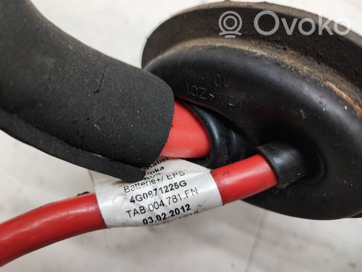 Audi A6 S6 C7 4G Cavo positivo (batteria) 4G0971225G