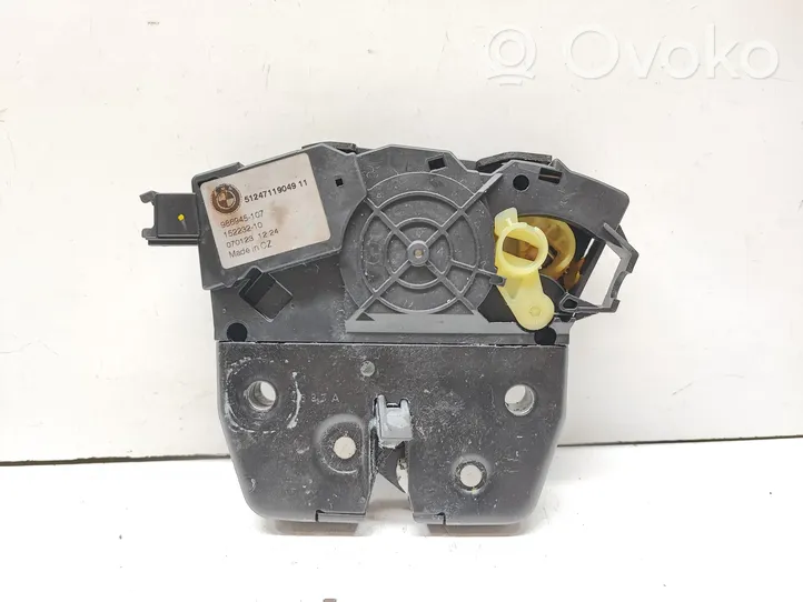 BMW X5 E70 Blocco/chiusura/serratura del portellone posteriore/bagagliaio 7119049