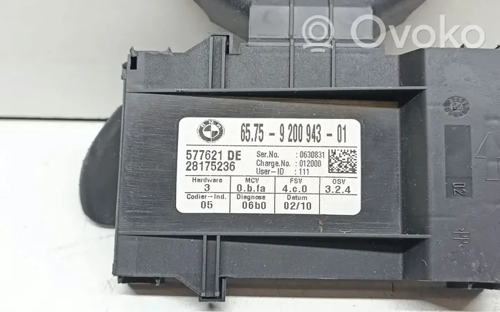 BMW 3 E92 E93 Boîtier module alarme 9200943