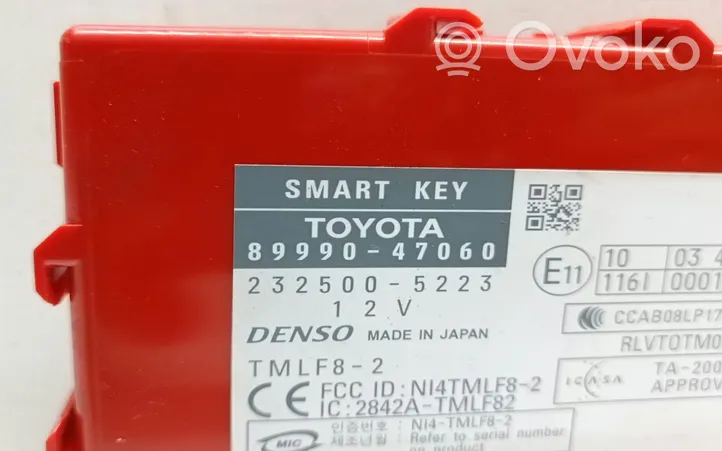 Toyota Prius (XW30) Module de contrôle sans clé Go 8999047060