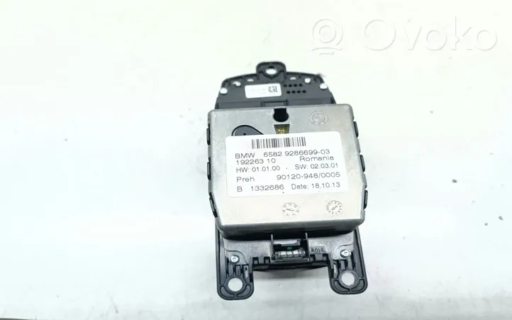 BMW 3 F30 F35 F31 Controllo multimediale autoradio 9286699