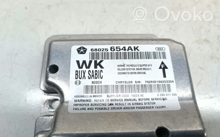 Jeep Grand Cherokee Module de contrôle airbag 68025654AK