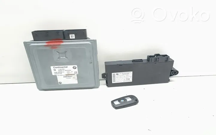 BMW 1 E82 E88 Engine ECU kit and lock set 7599881