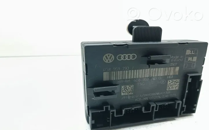 Audi A6 S6 C7 4G Oven ohjainlaite/moduuli 4G8959793J