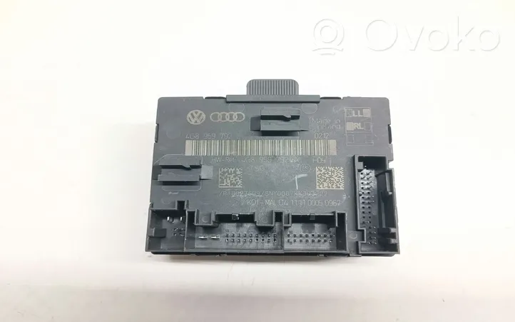 Audi A6 S6 C7 4G Durų elektronikos valdymo blokas 4G8959792A