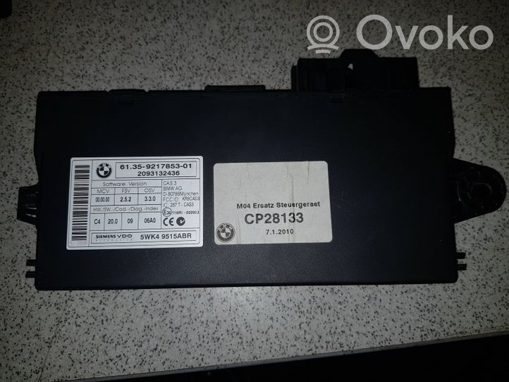 BMW 5 E60 E61 Komputer / Sterownik ECU i komplet kluczy 7799856