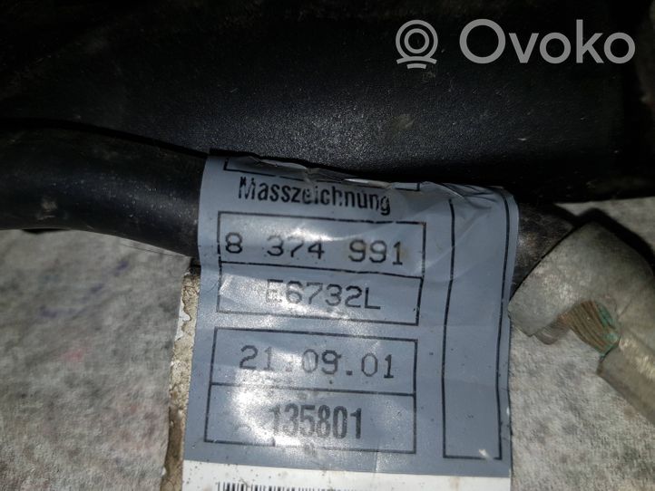 BMW 3 E46 Cavo negativo messa a terra (batteria) 8374991