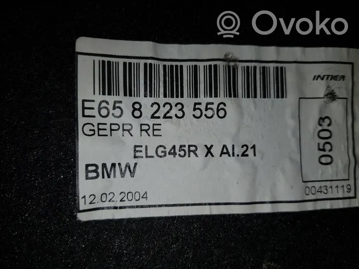 BMW 7 E65 E66 Muu vararenkaan verhoilun elementti 8223556