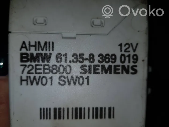BMW 3 E46 Priekabos kablio valdymo blokas 61358369019