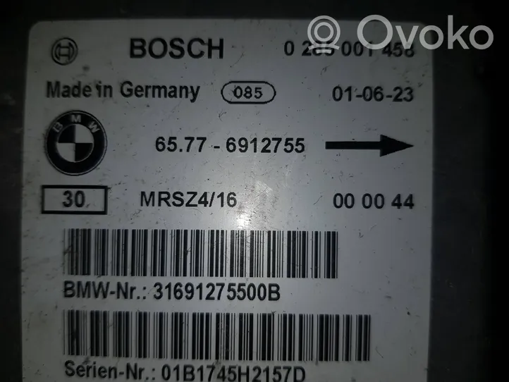 BMW 3 E46 Oro pagalvių valdymo blokas 65776912755