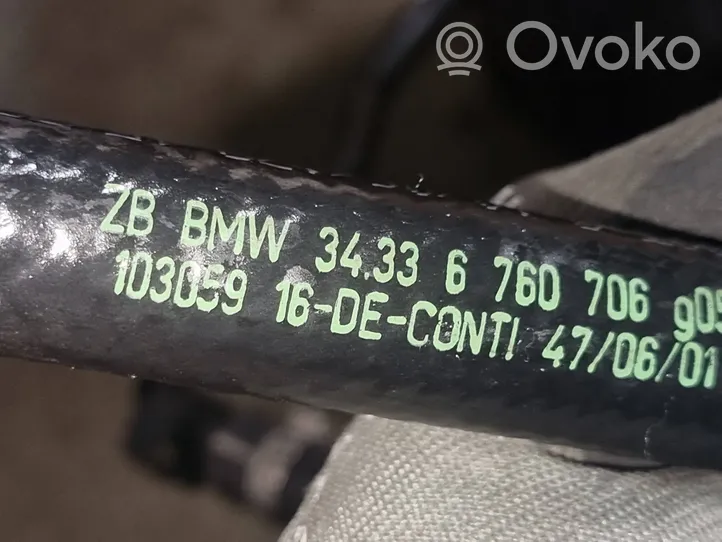 BMW 5 E60 E61 Vakuumo vamzdelis (-ai)/ žarna (-os) 6760706