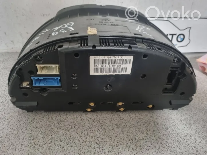 BMW 5 E39 Speedometer (instrument cluster) 62116906122