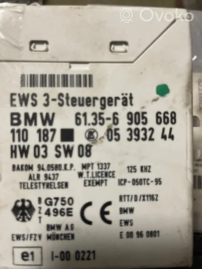 BMW 3 E46 Komputer / Sterownik ECU i komplet kluczy 7789572