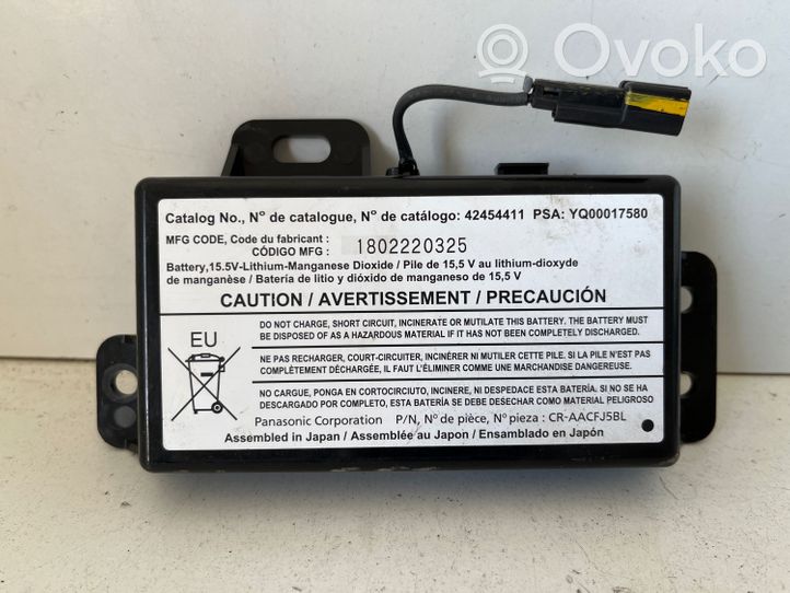 Opel Mokka X Module de contrôle de batterie Yq00017580