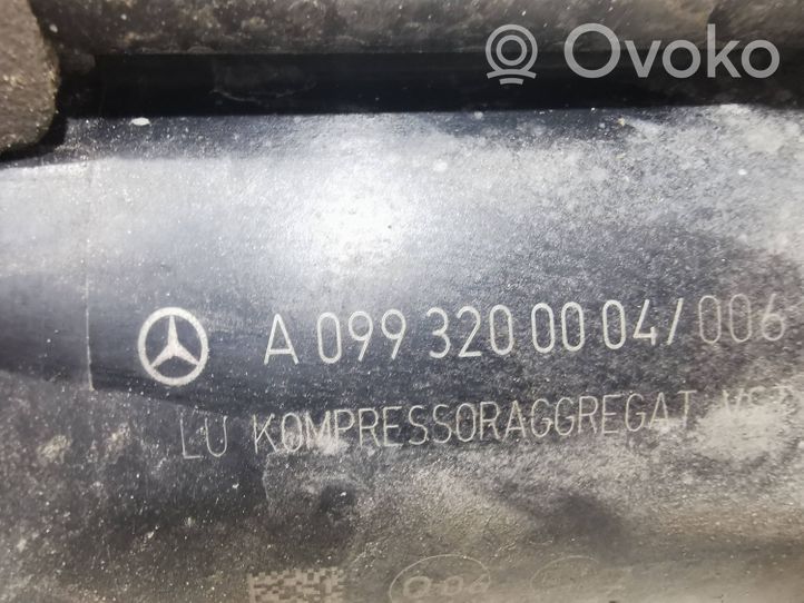Mercedes-Benz E W213 Compressore/pompa sospensioni pneumatiche A0993200004