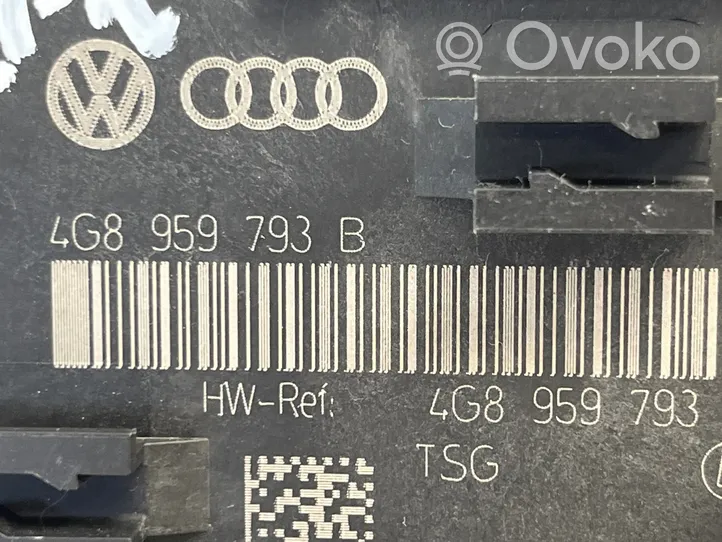 Audi A7 S7 4G Oven ohjainlaite/moduuli 4G8959793B