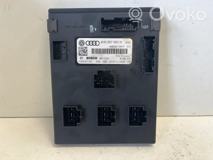 Audi A7 S7 4G Module confort 4H0907063N