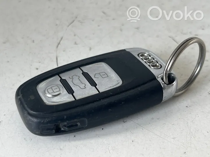 Audi Q5 SQ5 Užvedimo raktas (raktelis)/ kortelė 8T0959754D