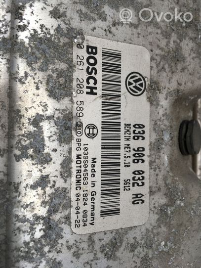 Volkswagen Golf V Sterownik / Moduł ECU 036906032AG