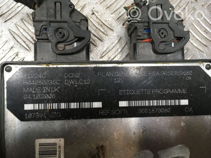 Citroen Berlingo Calculateur moteur ECU R04080035C