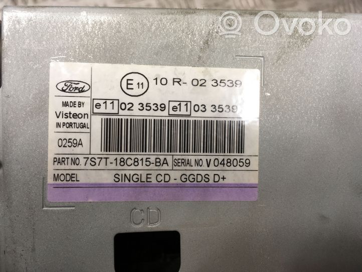 Ford Mondeo MK IV Radio/CD/DVD/GPS-pääyksikkö FDC200