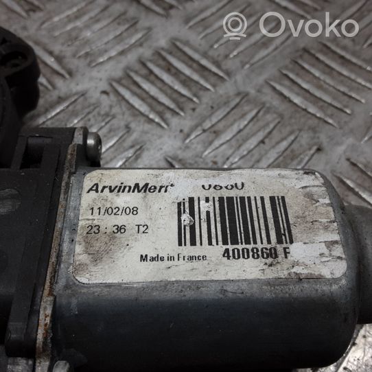 Renault Clio III Moteur de lève-vitre de porte avant 4008601