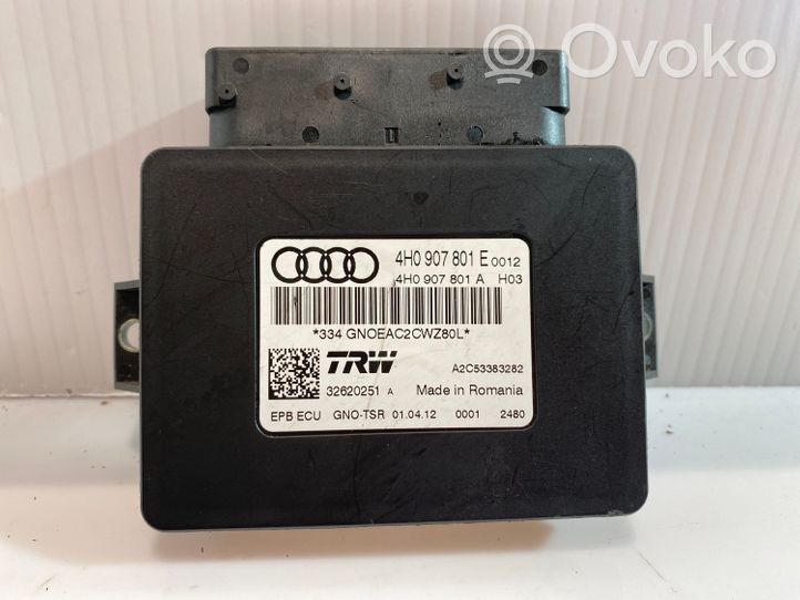 Audi A6 C7 Modulo di controllo del freno a mano 4H0907801A