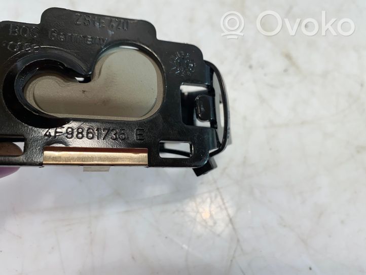 Audi Q7 4L Staffa di montaggio copertura ripiano portaoggetti 4F9861735E