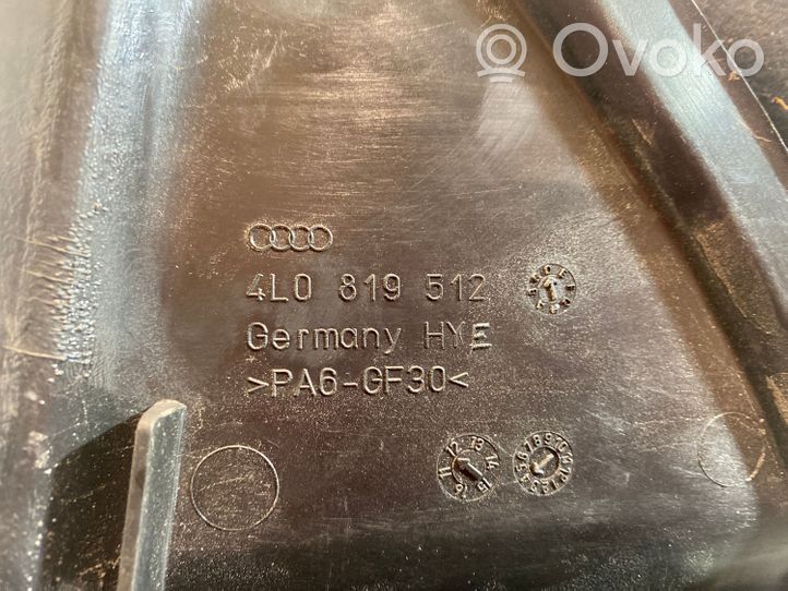 Audi Q7 4L Protección térmica del compartimento del motor 4L0819512