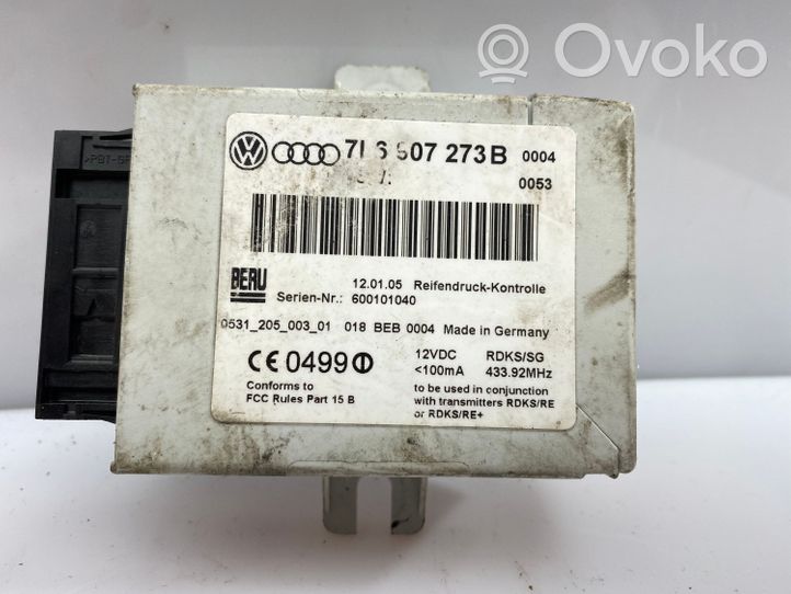 Volkswagen Touareg I Module de pression des pneus 7L6907273B