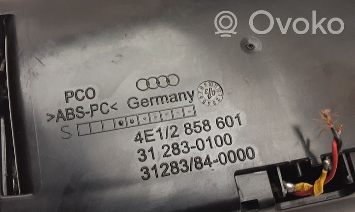 Audi A8 S8 D3 4E Pavarų perjungimo svirties apdaila (plastikinė) 4E1858601A