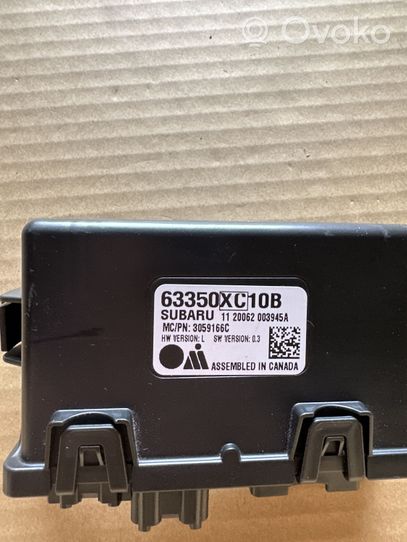 Subaru Ascent Sterownik / Moduł elektrycznej klapy tylnej / bagażnika 63350XC10B