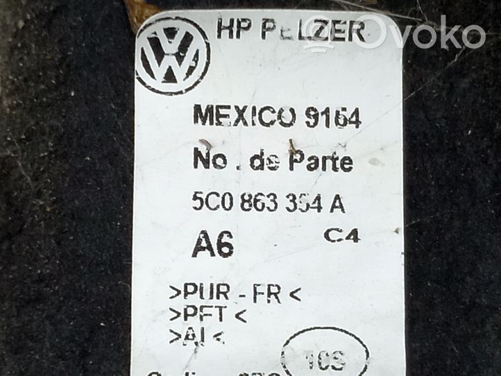Volkswagen Jetta VI Variklio termo izoliacija (apsauga nuo karščio) 5C0863354A