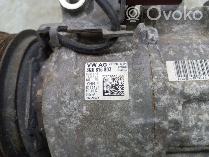 Volkswagen Jetta USA Compressore aria condizionata (A/C) (pompa) 3Q0816803