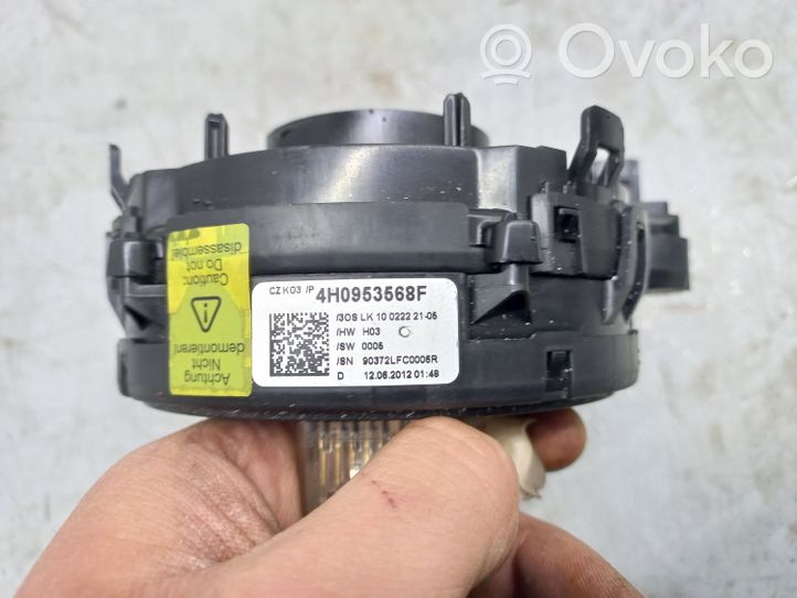 Volkswagen Touareg II Innesco anello di contatto dell’airbag (anello SRS) 4H0953568F