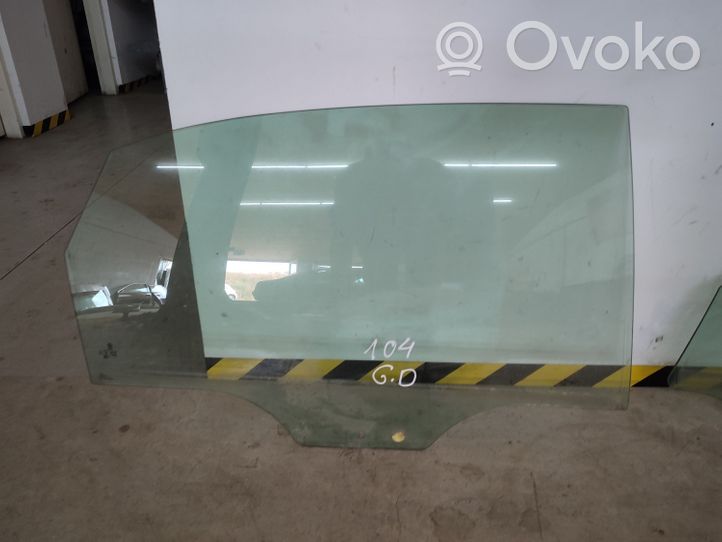 Volkswagen PASSAT B7 USA Rear door window glass 