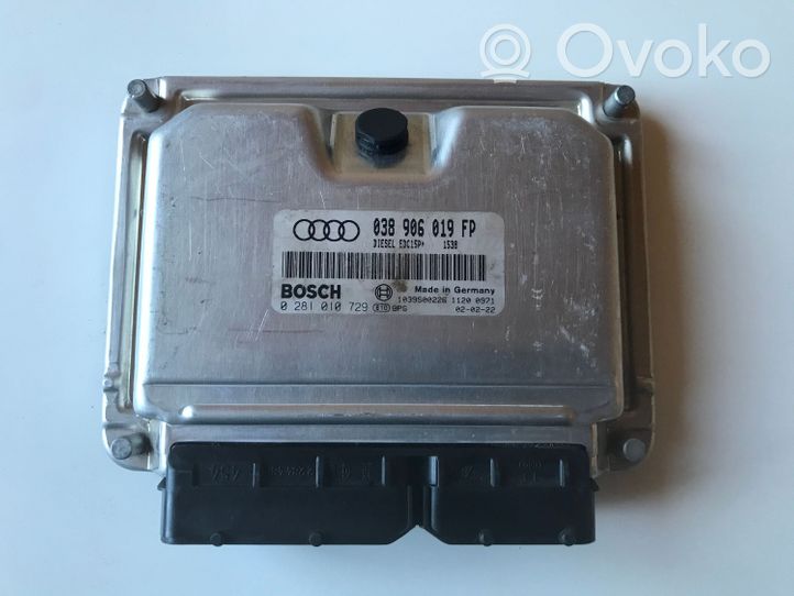 Audi A4 S4 B6 8E 8H Блок управления двигателя 038906019FP