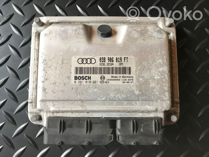 Audi A3 S3 8L Calculateur moteur ECU 038906019FT