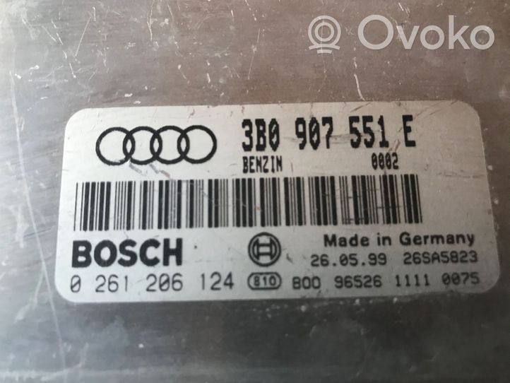 Audi A8 S8 D2 4D Calculateur moteur ECU 3B0907551E