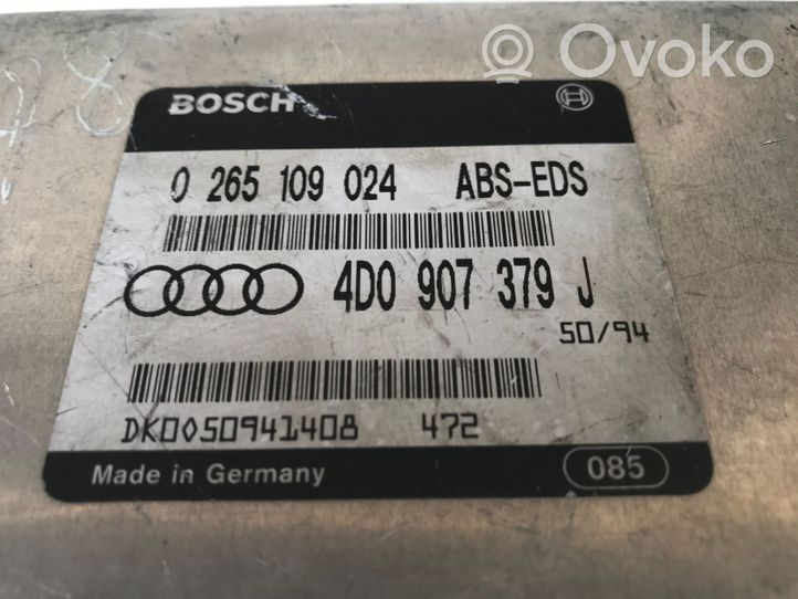 Audi A8 S8 D2 4D ABS-ohjainlaite/moduuli 4D0907379J