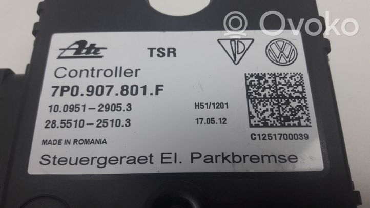 Volkswagen Touareg II Modulo di controllo del freno a mano 7P0907801F