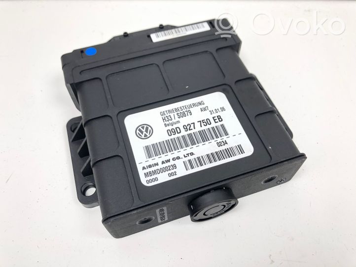 Volkswagen Touareg I Module de contrôle de boîte de vitesses ECU 09D927750EB