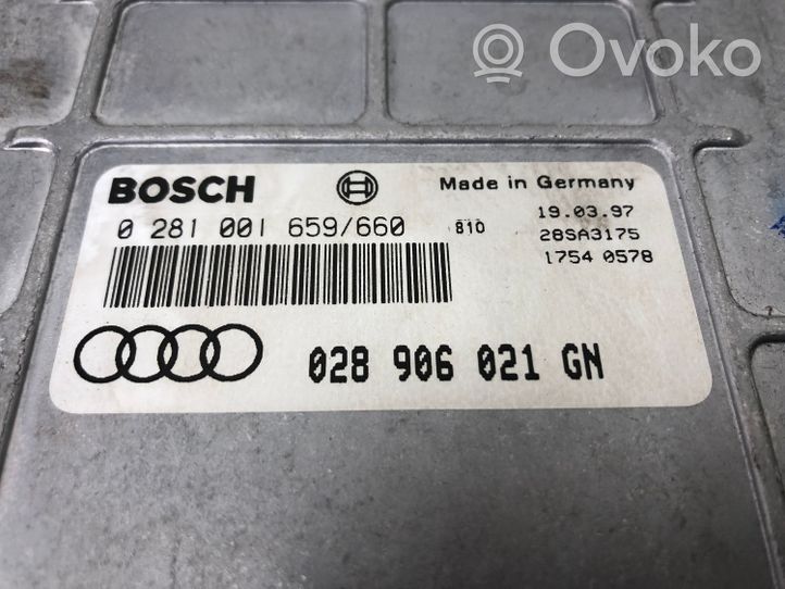 Audi A4 S4 B5 8D Centralina/modulo del motore 028906021GN