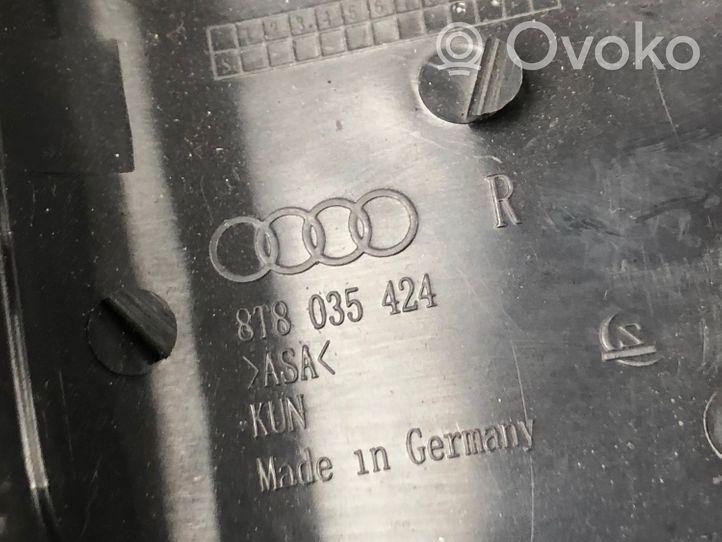 Audi A5 8T 8F Maskownica głośnika bocznego deski rozdzielczej 8T8035424