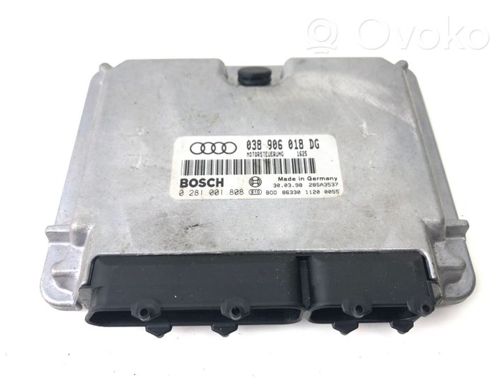 Audi A6 S6 C5 4B Moottorin ohjainlaite/moduuli 038906018DG