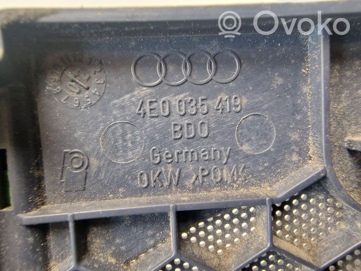 Audi A8 S8 D3 4E Grilles, couvercle de haut-parleur porte arrière 4E0035419