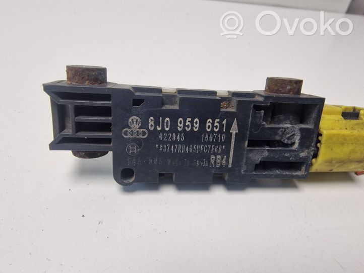 Audi A3 S3 A3 Sportback 8P Airbag deployment crash/impact sensor 8J0959651