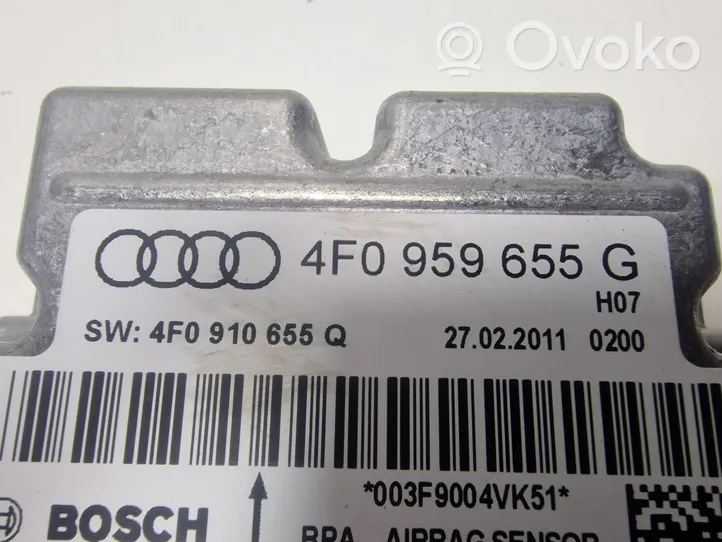 Audi A6 S6 C6 4F Module de contrôle airbag 4F0959655G