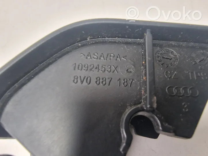 Audi A3 S3 8V ISOFIX-kotelo 8V0887187